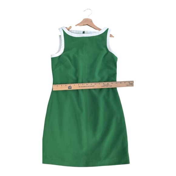 Banana Republic MadMan Collection Vibrant Green Mini Dress Size 4 - Picture 7 of 9